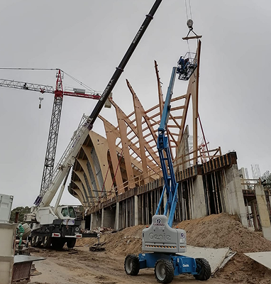 Liebherr LTM 1050/2 de Grúas Rosano