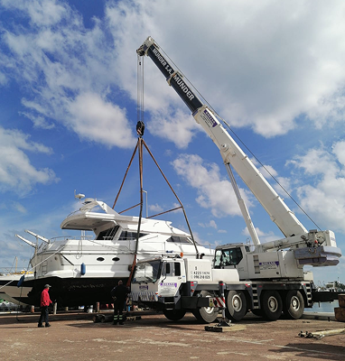 Liebherr LTM 1090/2 de Grúas Rosano